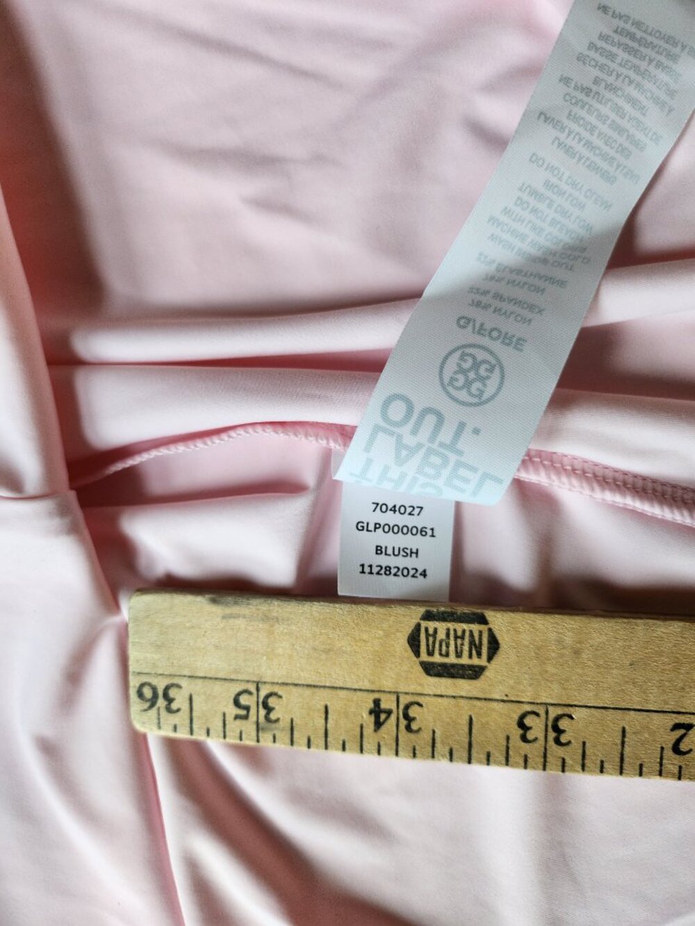 G/FORE Kapalua Butterfly Silky Tech Nylon Zip Golf Polo Pink Equestrian Style M - Picture 10 of 15